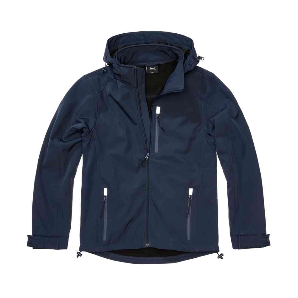 Brandit - Softshell Hurricane Jacke - Dunkelblau